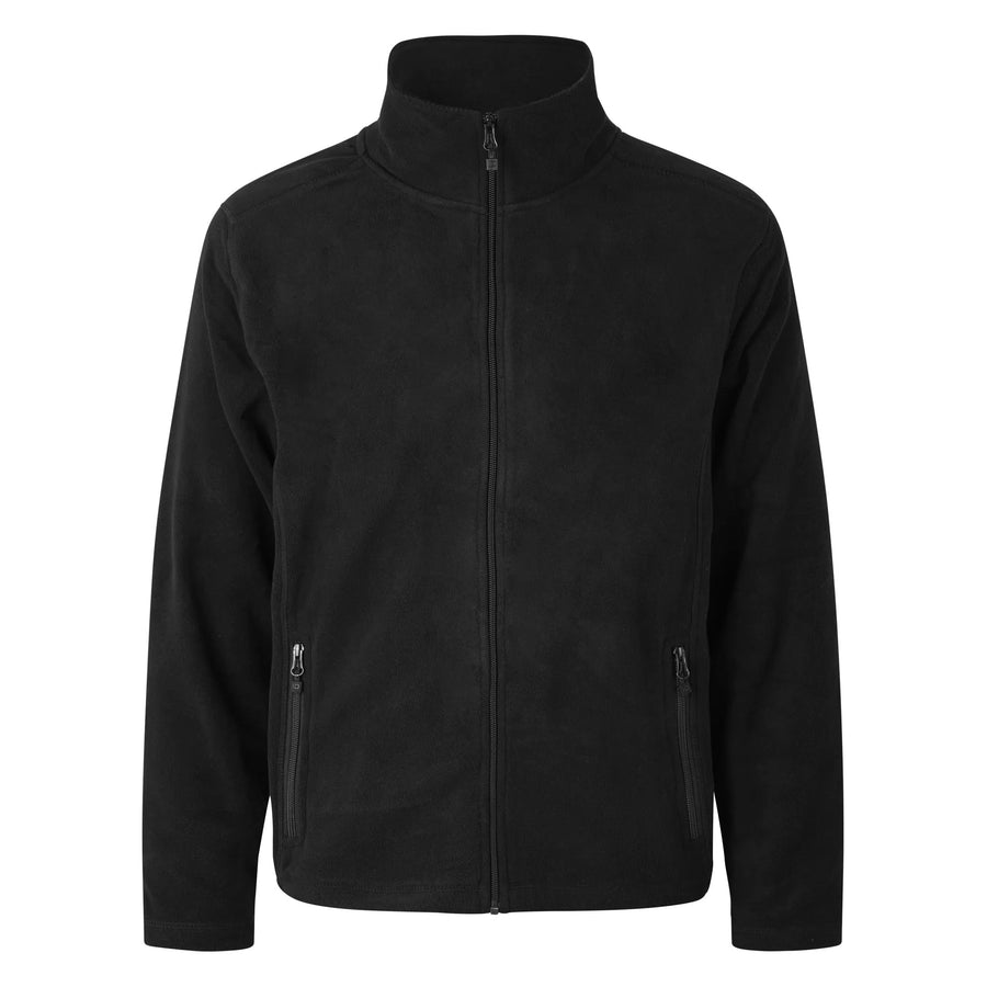 Fleecekofta ID Microfleece 0803 – unisex – Svart