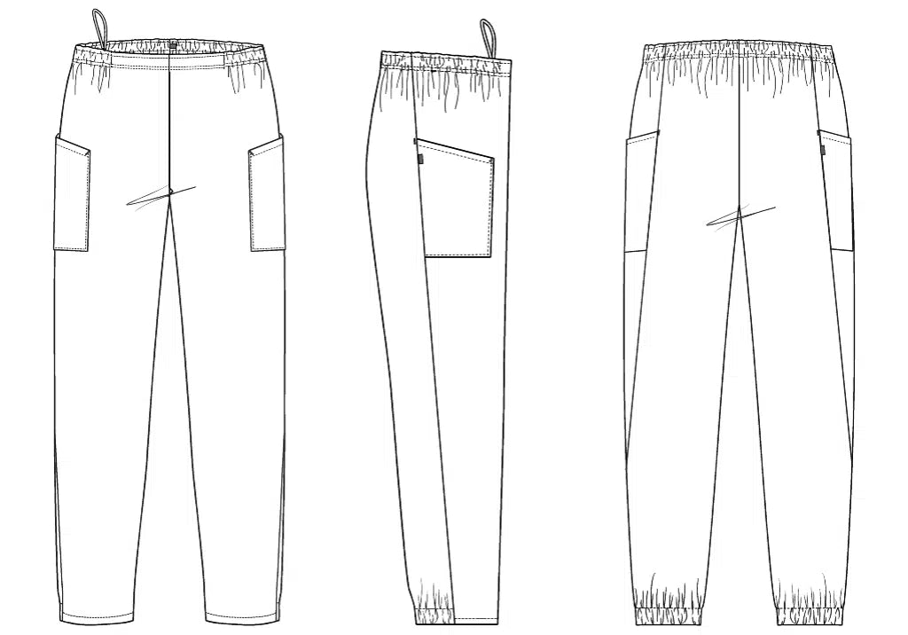Arbetsbyxa Kentaur Comfy Fit – cargo, unisex