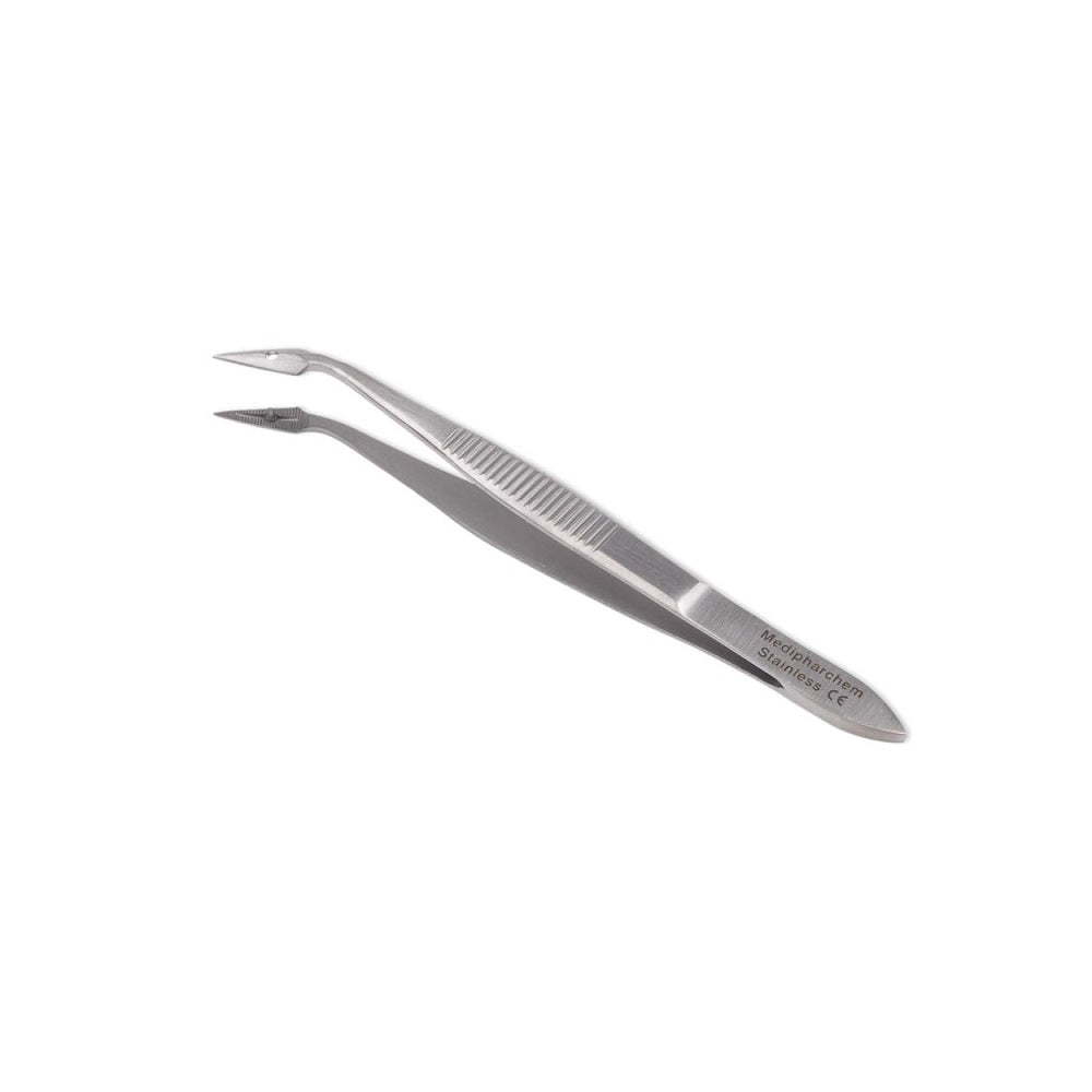 Hunter-tikkupinsetit kaarevat 11 cm