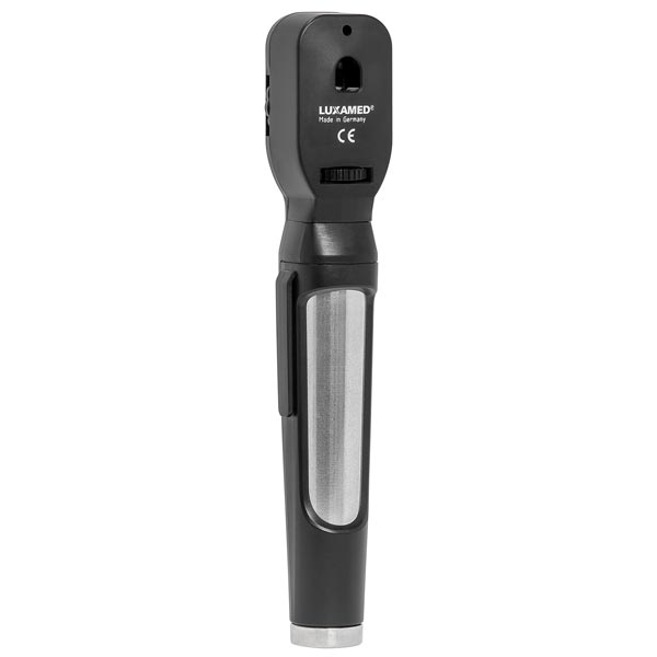 Luxamed LuxaScope Oculus LED 2,5 V -oftalmoskooppi, musta