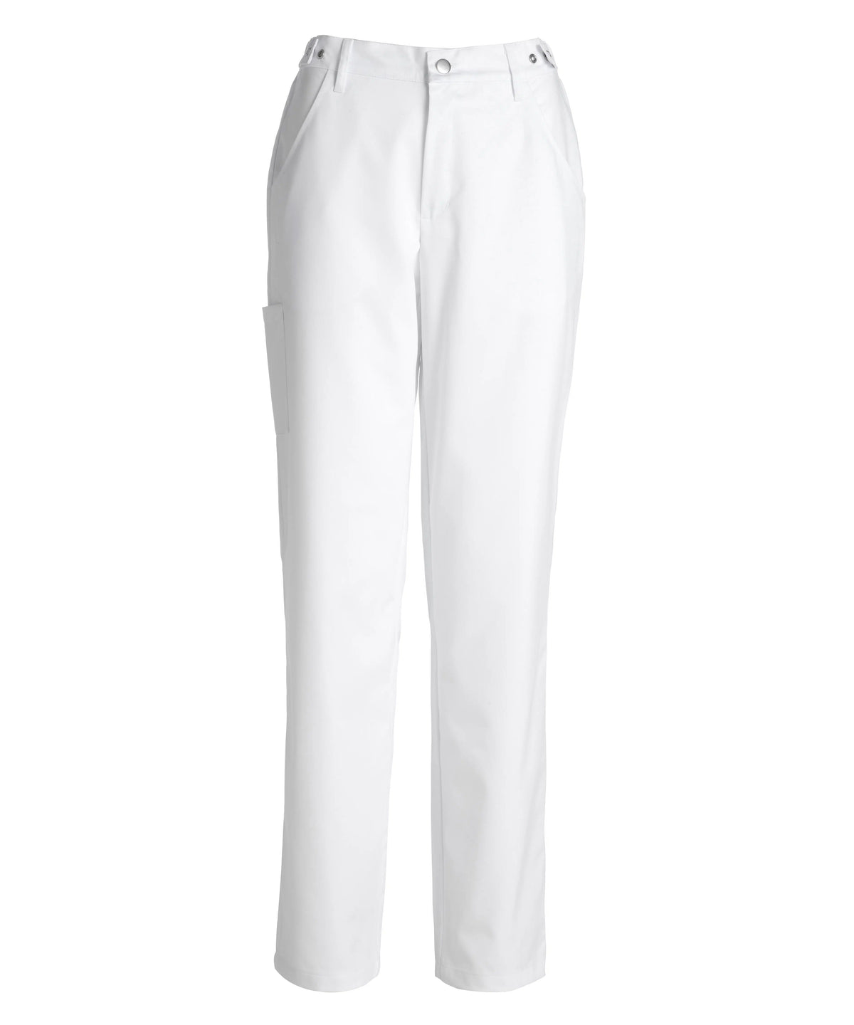 Arbetsbyxa Kentaur med gylf – unisex – Vit – Tencel