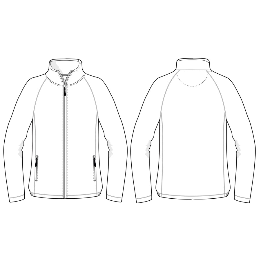 Fleecekofta ID Microfleece 0805 – dam