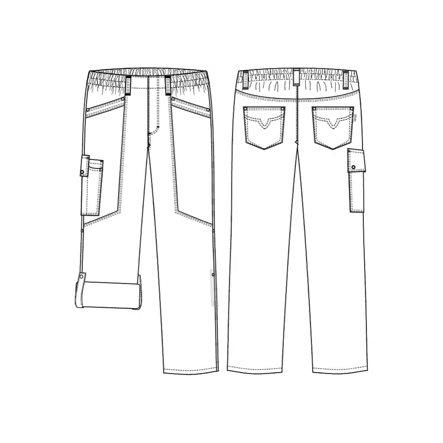 Arbetsbyxa Kentaur – pull-on flex, unisex