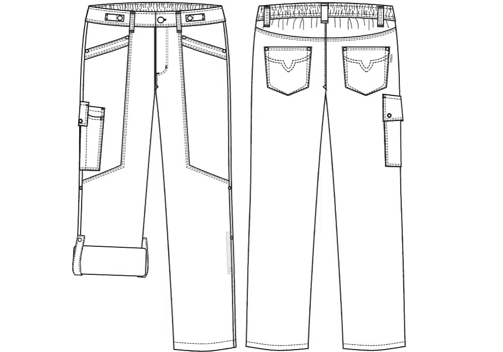 Arbetsbyxa Kentaur Flex – reglerbar midja, unisex