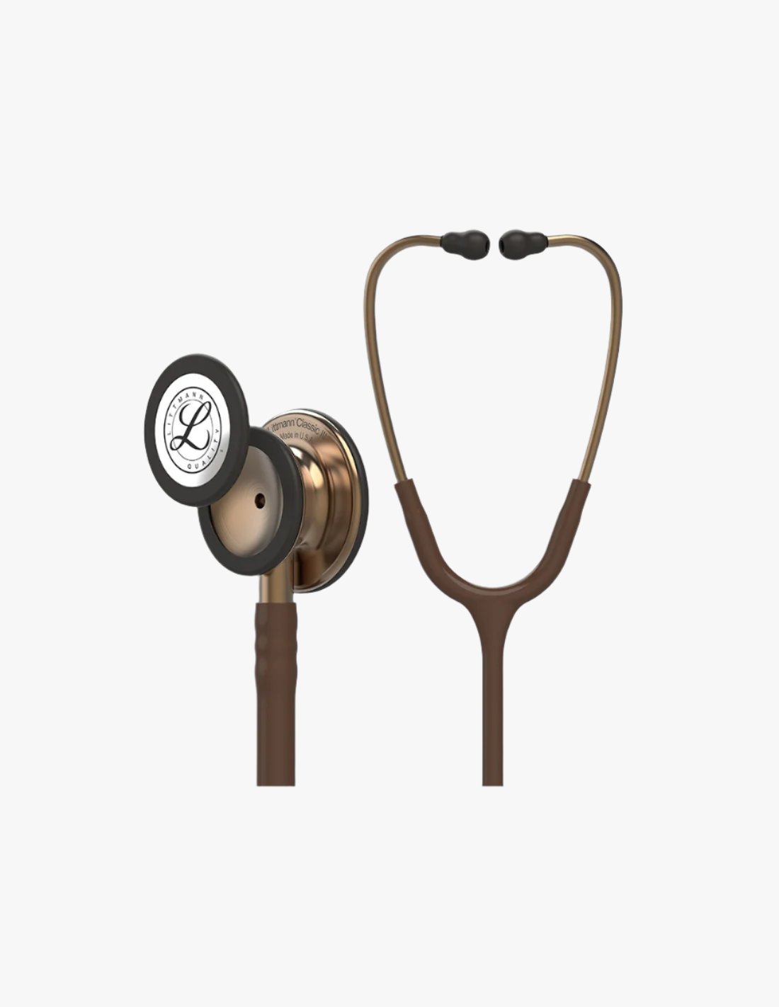 Stetoskooppi Littmann Classic III Special Edition, kuparinen rintakappale, suklaanruskea letku