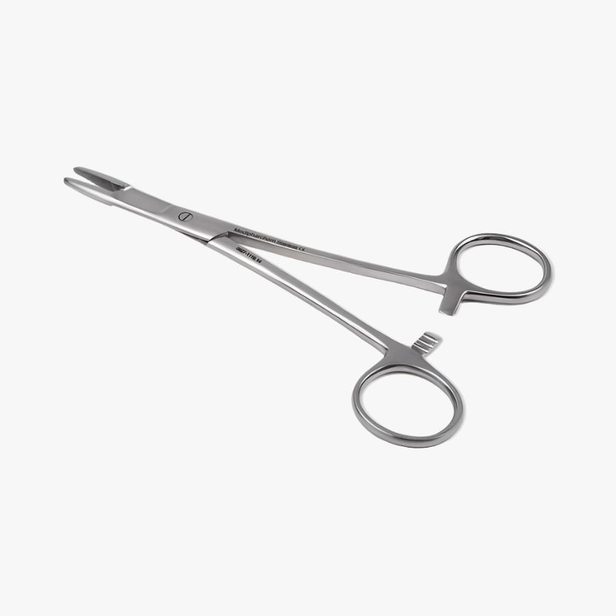 Neulankuljetin Olsen-Hegar 14cm, ruostumaton teräs