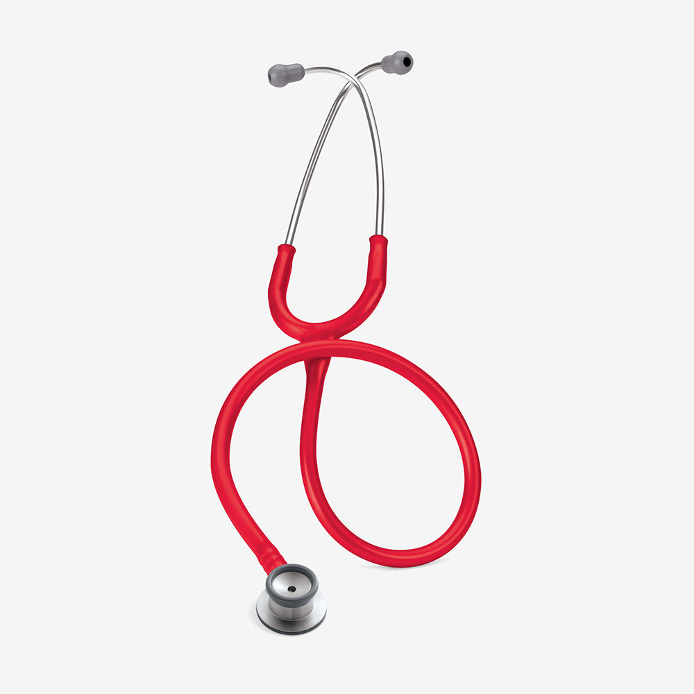Stetoskooppi Littmann Classic II Infant punainen, rintakappale harjattua ruostumatonta terästä
